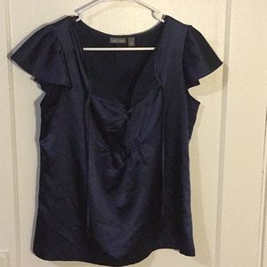 Navy blue blouse